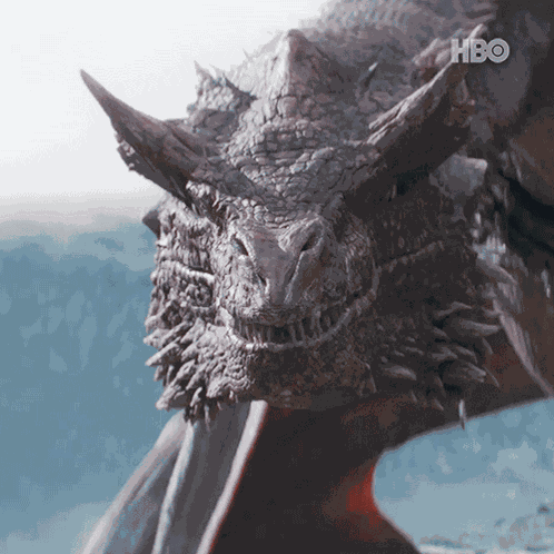 Snarling Caraxes GIF