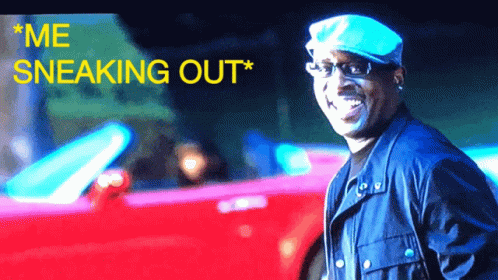 Sneaking Out Of Work Sneak Out GIF