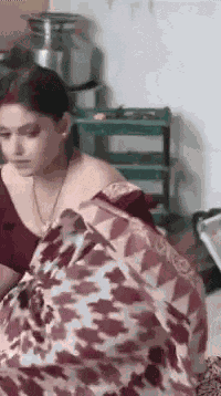 Sneha Paul Pallu Drop GIF