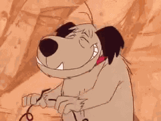 Snickering Muttley Snicker GIF