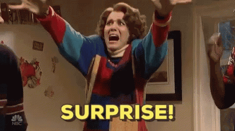 Snl Surprise GIF