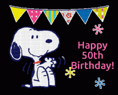 Snoopy Birthday GIF