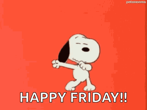 Snoopy Happy Dance Gif GIF