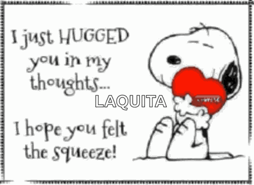 Snoopy Hug GIF