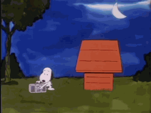 Snoopy Its Flashbeagle Charlie Brown GIF
