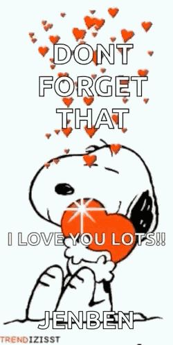 Snoopy Love GIF