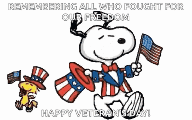 Snoopy Snoopy Patriotic GIF