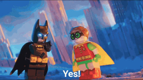 Snoopywing Lego Batman And Robin GIF