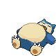 Snorlax Sleeping Sticker