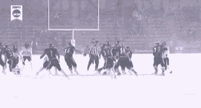 Snow Football GIF
