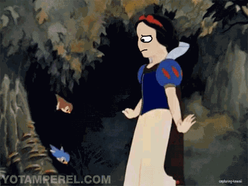 Snow White Derp GIF