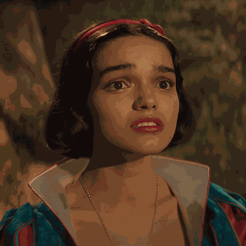 Snow White Scared GIF