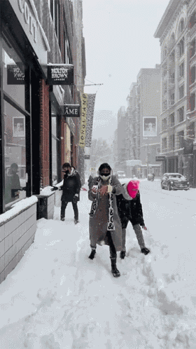 Snowball Snowball Fight GIF