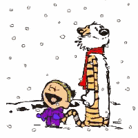 Snowing Christmas GIF