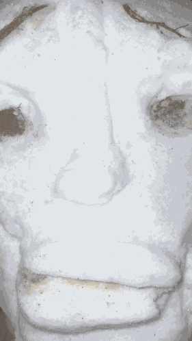 Snowman Mewing GIF