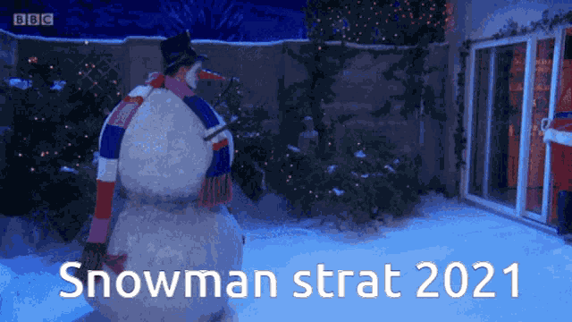 Snowman Strat GIF