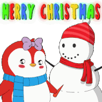 Snowman Winter Sticker