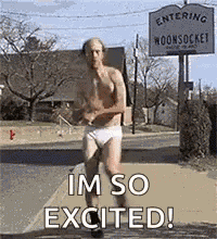So Excited Dance GIF