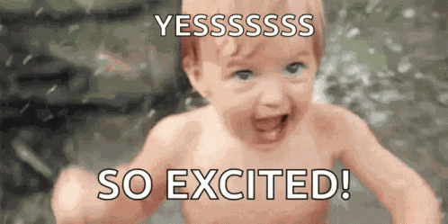 So Excited GIF