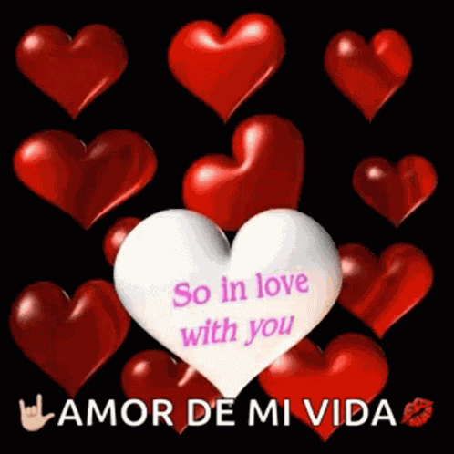 So In Love With You Heart GIF