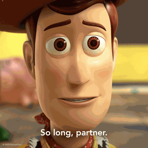 So Long Partner Woody GIF