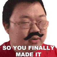 So You Finally Made It Sungwon Cho Sticker