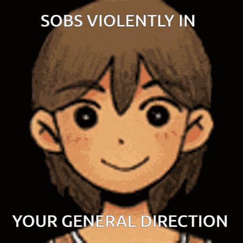 Sobs Omori GIF