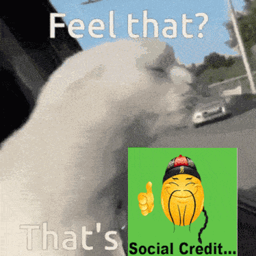 Social Credit Red Sun GIF