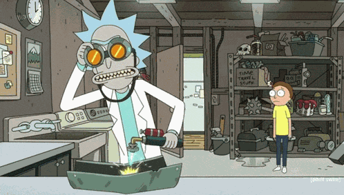 Soldando Rick GIF