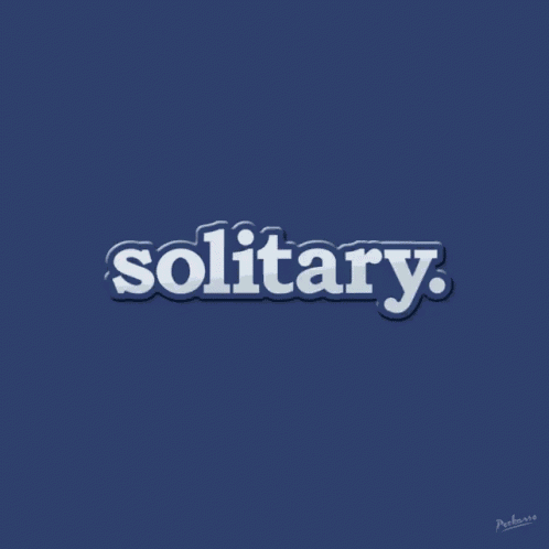 Solitary Tumblr GIF