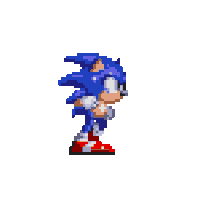 Sonic 3 Walk Sticker