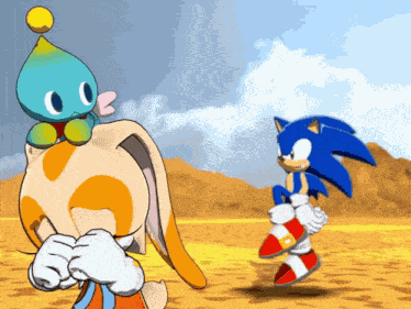 Sonic Emoting Fortnite Dance GIF