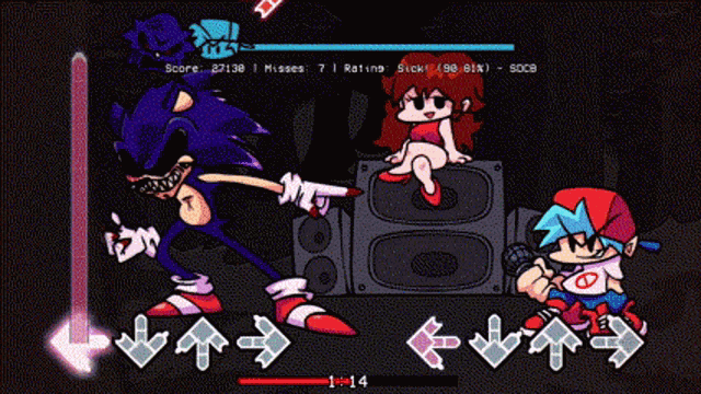 Sonic Exe Sonic Exe Fnf GIF