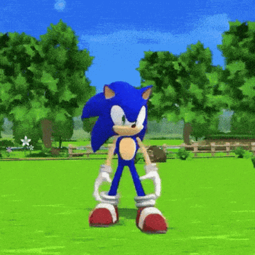 Sonic Fortnite GIF