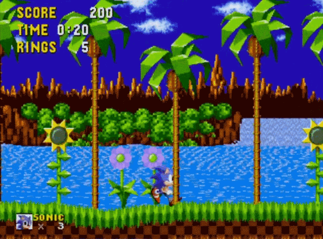 Sonic Sega GIF