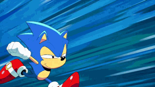 Sonic The Hedgehog Classic Sonic GIF