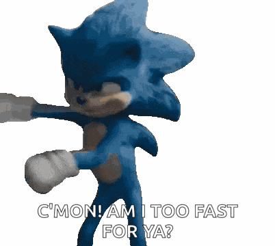Sonic The Hedgehog Floss GIF