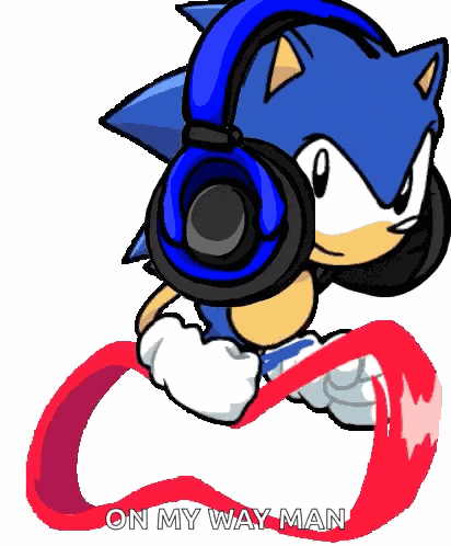 Sonic The Hedgehog Gamer GIF