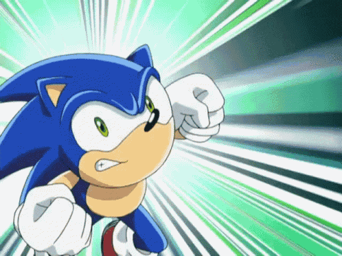 Sonic The Hedgehog Punch GIF