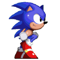 Sonic The Hegdehog Run Sticker