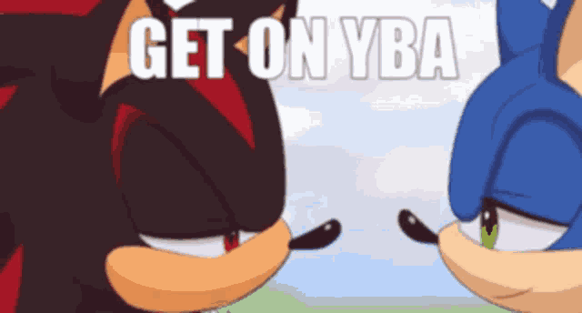 Sonic X Mario Get On Yba GIF