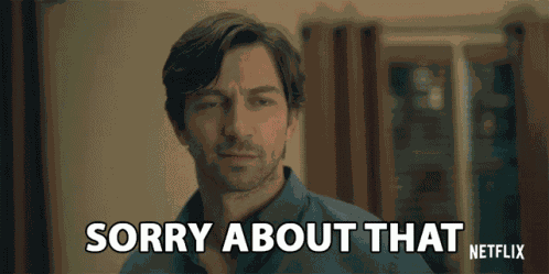 Sorry About That Michiel Huisman GIF