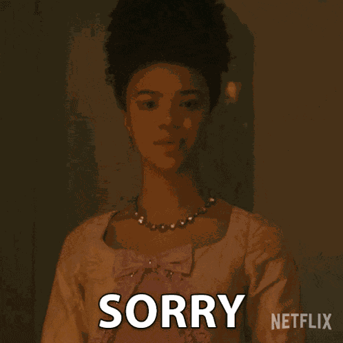 Sorry Young Queen Charlotte GIF