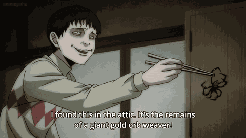 Souichi Tsujii Junji Ito GIF
