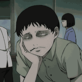 Souichi Tsujii Junji Ito GIF