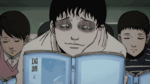 Souichi Tsujii Junji Ito GIF