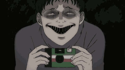 Souichi Tsujii Junji Ito GIF