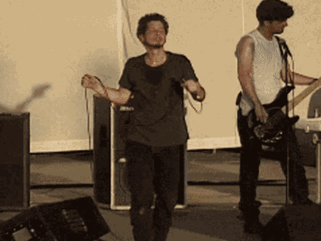 Soundgarden Mic Drop Chris Cornell GIF