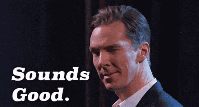 Sounds Good Benedict Cumberbatch GIF