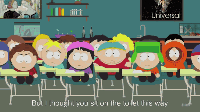 South Park Reverse Cowgirl GIF
